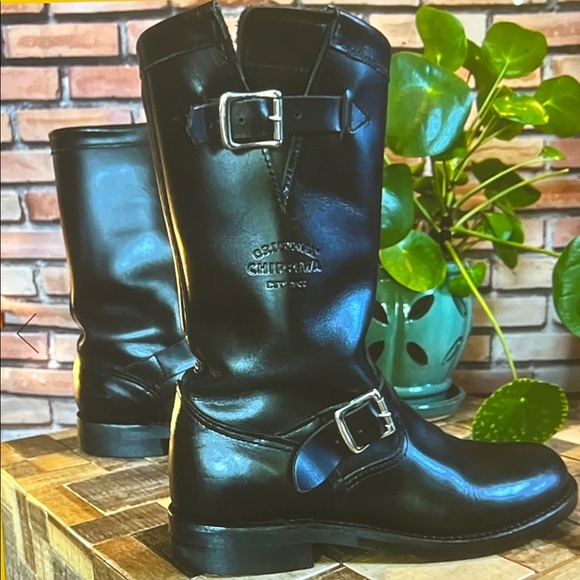 🥾 Chippewa Engineer Boots — Black — Handcrafted in USA — Sz 8.5W / 39EU - Picture 5 of 5